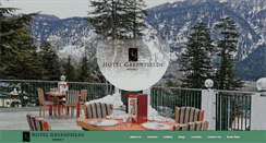 Desktop Screenshot of hotelgreenfields.com